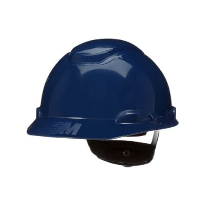 Picture of 3M™ Hard Hat Navy Blue Ratchet Suspension W Uvicator Part# - 7100240005