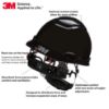 Picture of 3M™ Hard Hat Blk Vent Ratchet Suspension W Uvicator Part# - 7100240011