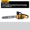 Picture of Dewalt® Dewalt 60V 20" Chainsaw- Kit 4Ah Part# - Dccs677Y1