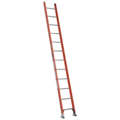 Picture of Werner 12Ft Type Ia Fiberglassd-Rung Straight Ladder D Part# - D6212-1