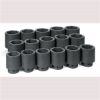 Picture of Grey Pneumatic 1" Dr. 16 Piece Deep Fractional Set 2-1/16" - 3" Part# - 9016D