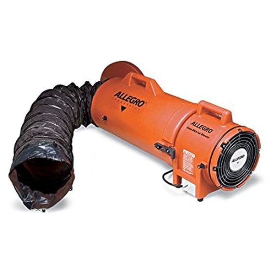 Picture of Allegro 8" Plastic Explosion Proof Blower W/ 25' Ducting Part# - 9538-25