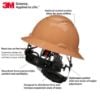 Picture of 3M™ Fullbrimhardhat Tan Ratchet Suspension Wuvicator Part# - 7100240038