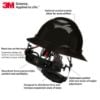 Picture of 3M™ Brimhrdhat Blk Vent Ratchet Suspension Wuvicator Part# - 7100240040