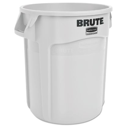 Picture of Rubbermaid Commercial Brute Cont Branded W/O Lid 20G/76L Wht Part# - Fg262000Wht