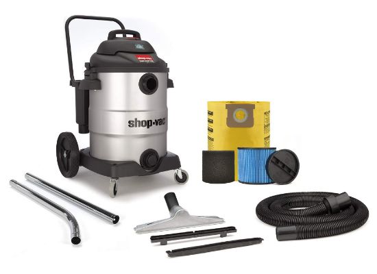 Picture of Shop-Vac® 16 Ga Stainless Steel 6.5 Php On Cart/Met Tools Part# - 9627806