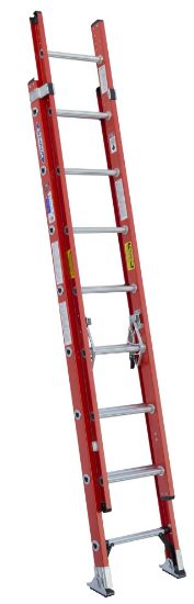 Picture of Werner 16Ft Type Ia Fiberglassd-Rung Extension Ladder Part# - D6216-2