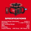 Picture of Milwaukee® Tool M18 Red Exterior Rotarylaser Level Kit Part# - 3701-21T