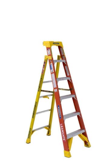 Picture of Werner 6Ft Type Ia Fiberglass Leaning Ladder L6206 Part# - L6206