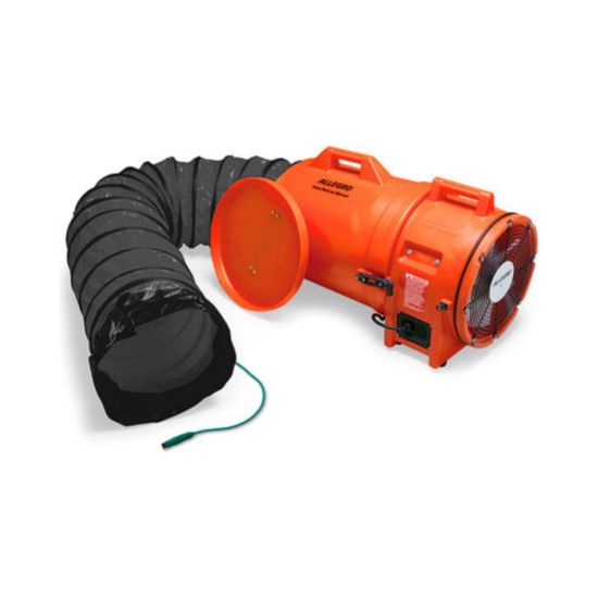 Picture of Allegro 12" Axial Explosion-Proof Blower W/ 25' Ducting Part# - 9548-25