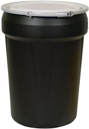 Picture of Eagle 1601Mblk 30Gal Black Open Head Part# - 1601Mblk