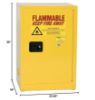 Picture of Eagle 12 Gal. Space Saver Flammable Liquid Safety Cabi Part# - 1924X