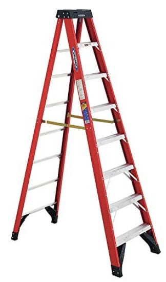 Picture of Werner 8Ft Type Iaa Fiberglassstep Ladder 6308 Part# - 6308