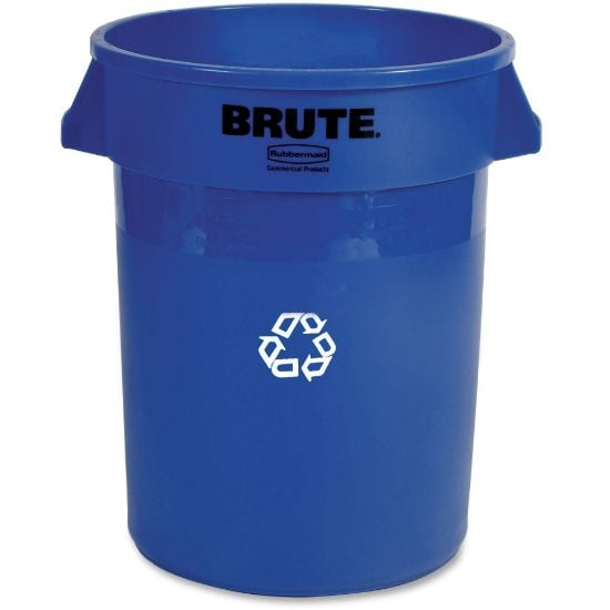 Picture of Rubbermaid Commercial Brute Cont 32G/121L Blue Part# - Fg263200Blue