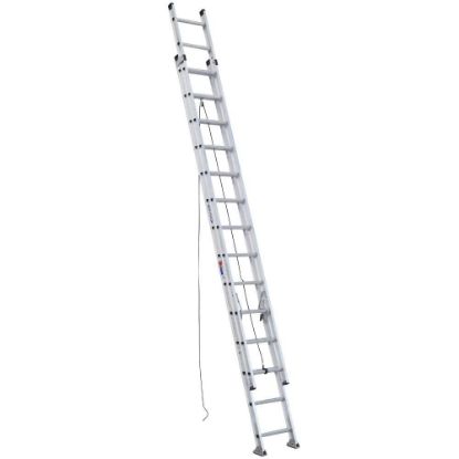 Picture of Werner 28Ft Type Ia Aluminum D-Rung Extension Ladder D1 Part# - D1528-2