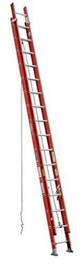 Picture of Werner 32Ft Type Ia Fiberglassd-Rung Extension Ladder Part# - D6232-2