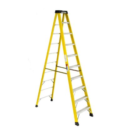 Picture of Werner 10Ft Type Ia Fiberglassstep Ladder 6110 Part# - 6110