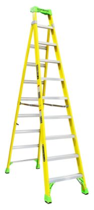 Picture of Louisville Ladder® Cross Step Fg. Ladder T-Iaa 10 Part# - Fxs1410Hd