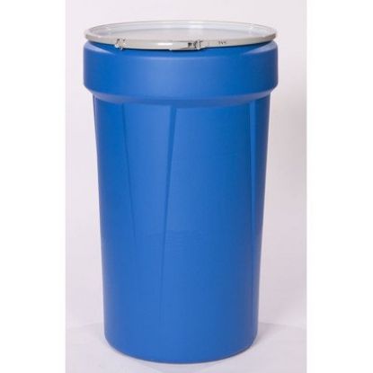 Picture of Eagle 55 Ga Blue Polyethyleneopen Head Drum Part# - 1655Mb