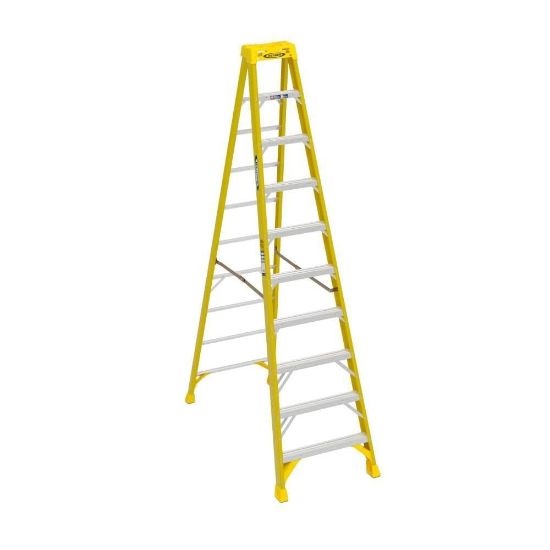 Picture of Werner 10Ft Type Iaa Fiberglassstep Ladder 6310 Part# - 6310