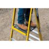 Picture of Werner 12Ft Reach Height Fiberglass Podium Ladder 6Ft T Part# - Pd7306