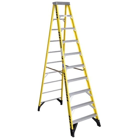 Picture of Werner 10Ft Type Iaa Fiberglassstep Ladder 7310 Part# - 7310