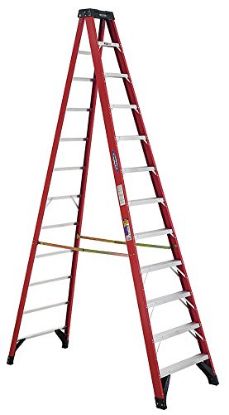 Picture of Werner 12Ft Type Iaa Fiberglassstep Ladder 6312 Part# - 6312