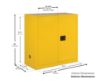 Picture of Eagle 2-Door Safety Storage Cabinet Yellow 30Gal.Cap. Part# - 1932X