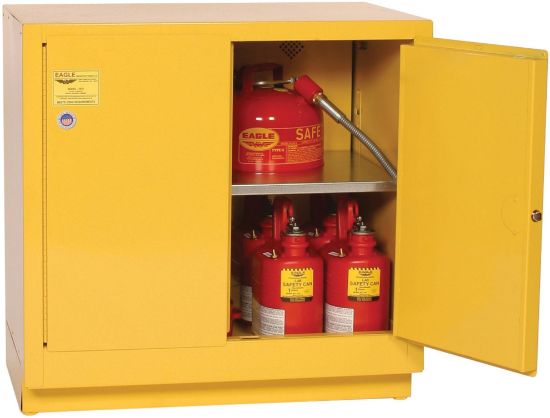 Picture of Eagle 22G Flammable Safety Cabinet-Man. Close Part# - 1971X