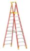 Picture of Werner 16Ft Reach Height Fiberglass Podium Ladder 10Ft Part# - Pd6210