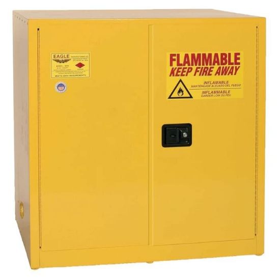 Picture of Eagle 60 Gal Flammable Safetycabinet - Manual-Close Part# - 1964X