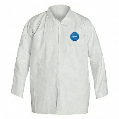 Picture of Dupont Tyvek Shirt Snap Front Long Sleeves Part# - D13494249