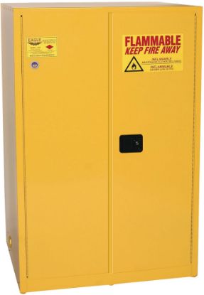 Picture of Eagle 90 Ga Flammble Liquid Safety Storage Cabinet Yel Part# - 9010X