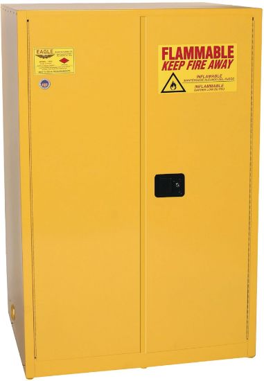 Picture of Eagle 90 Ga Flammble Liquid Safety Storage Cabinet Yel Part# - 9010X