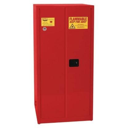 Picture of Eagle 60 Gal Flammable Safetycabinet - Manual-Close Part# - 1962Xred