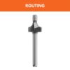 Picture of Dremel® 1/8" Piloted Corner-Rounding Router Bit Part# - 615