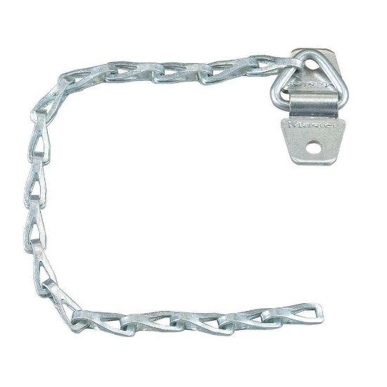 Picture of Master Lock® 9" Zinc Plated Steel Chain W/Chain Holder Atta Part# - 71Cs