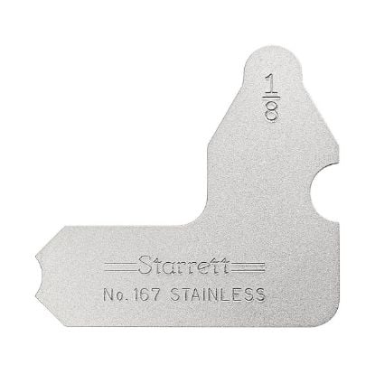 Picture of L.S. Starrett 167-1/8 1 /8" Radius Ga Part# - 50628