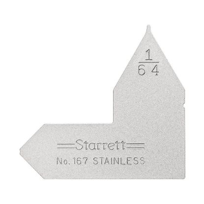 Picture of L.S. Starrett 1/64" Radius Gage Part# - 50646