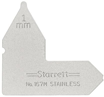 Picture of L.S. Starrett 167M-1 1Mm Radius Gage Part# - 55796