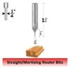 Picture of Bosch Power Tools 1/16" Hss Straight Router Bit 1-Flute  1/ Part# - 85091