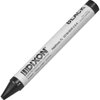 Picture of Dixon Ticonderoga 5005 Black American Marking Crayon 5"X9 Part# - 5005