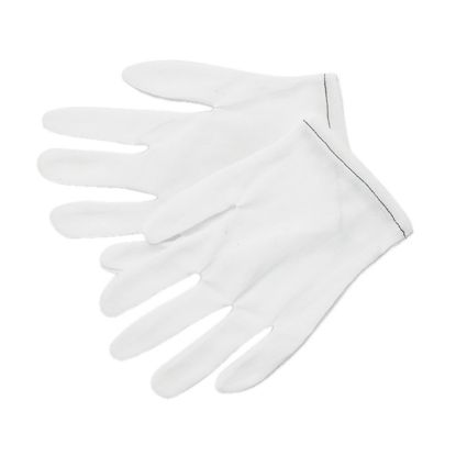 Picture of Mcr Safety Nylon Inspector Gloves Lint Free Mens Large Part# - 8700L