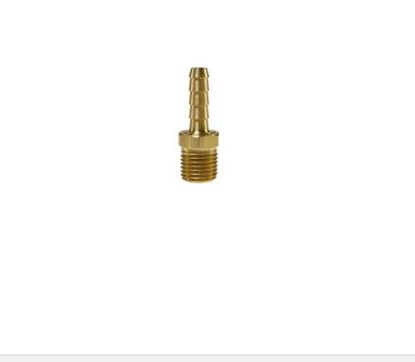 Picture of Coilhose Pneumatics 21404 1/4"Idx1/8"Mpt Brass Hose Ftg Barbed Part# - B0402