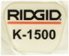 Picture of Ridgid® K-1500B Label Part# - 24097