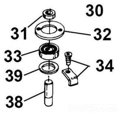 Picture of Ridgid® Scr W/Clip Part# - 32536