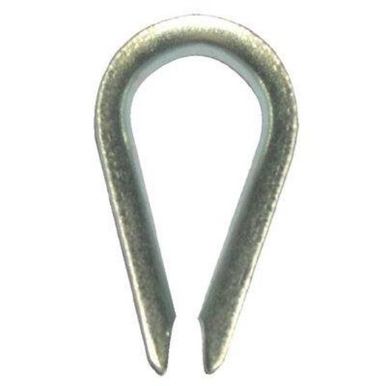 Picture of Peerless 1/4" Wire Rope Thimble Part# - 4514240