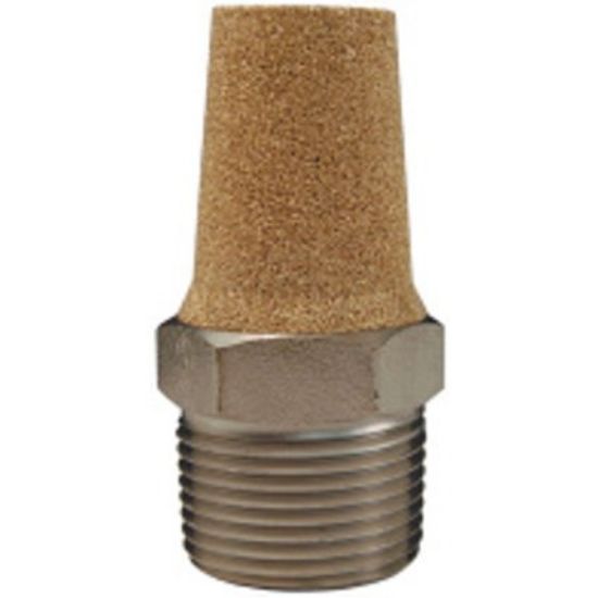 Picture of Coilhose Pneumatics 1/4"Mpt Brass Muffler Part# - Mf102