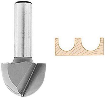 Picture of Makita® Router Bit 1/4" Round Nose Ct Part# - 733008-2A