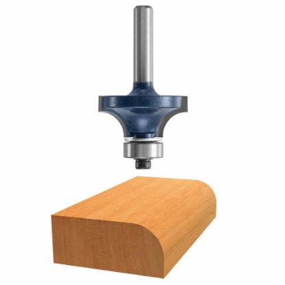 Picture of Bosch Power Tools 1" Roundover Router Bit2-Flute Car Part# - 85294M